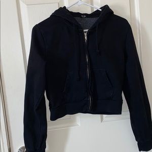 Brandy Melville Black crop jacket